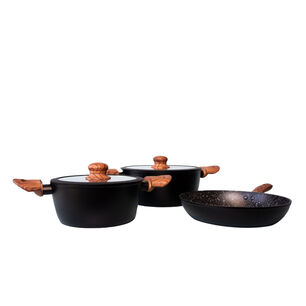 Bater&iacute;a De Cocina Keep Granite Line / 5 Piezas